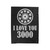 I Love You 3000 Avengers End Game Velveteen Blanket