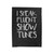 I Speak Fluent Showtunes Velveteen Blanket