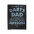 I'm A Darts Dad Velveteen Blanket