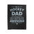 I'm A Hockey Dad Like A Normal Dad Just Way More Awesome Velveteen Blanket