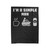 I'm A Simple Man Coffee, Boating And Beer Velveteen Blanket