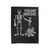 I'Ve Got Your Back Funny Halloween Skeleton Velveteen Blanket
