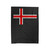 Iceland Flag Vintage Style Retro Icelandic Velveteen Blanket