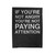 If You're Not Angry You're Not Paying Attention Velveteen Blanket If You're Not Angry You're Not Paying Attention Velveteen Blanket