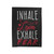 Inhale Love Exhale Fear Velveteen Blanket
