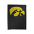 Iowa Hawkeyes Logo Velveteen Blanket