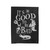 It's Good To Be Bad Velveteen Blanket