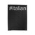 Italian Hashtag #Italian Velveteen Blanket