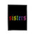 James Charles Sisters Artistry Logo Velveteen Blanket