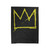 Jean Michel Basquiat Crown Velveteen Blanket