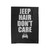 Jeep Hair Don't Care Velveteen Blanket