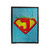 Jesus Superhero Logo Velveteen Blanket
