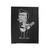 Johnny Cash Calavera Velveteen Blanket