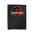 Jurassic World Logo Chaos Effect 25Th Anniversary Velveteen Blanket