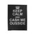 Keep Calm And Cash Me Ousside Funny Velveteen Blanket