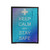 Keep Calm And Stay Safe Velveteen Blanket