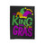 King Of Gras Mardi Gras Velveteen Blanket