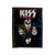 Kiss Rock Band Face Paint Velveteen Blanket