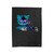 Laser Eyes Space Cat Velveteen Blanket