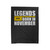 Legend Are Born In November Cool Birthday Velveteen Blanket