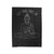 Let That Shit Go Meditating Buddha Statue Illustration Velveteen Blanket
