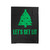 Let's Get Lit Christmas Tree Velveteen Blanket