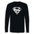 This classic fit superman distressed logo long sleeve shirt is casually elegant and very comfortable. With fine quality print to make one stand out, it's a perfect fit for every occasion.
