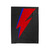 Lightning Bolt Velveteen Blanket