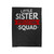 Little Sister Protection Squad Funny Sibling Velveteen Blanket