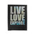 Live Love Explore Usa Map Velveteen Blanket