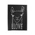 Llama Love Velveteen Blanket