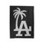 Los Angeles Palm Velveteen Blanket