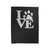 Love Payprint Graphic Velveteen Blanket