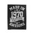 Made In 1970 50 Years Of Being Awesome Velveteen Blanket