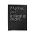 Mama Just Killed A Man Velveteen Blanket