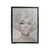 Marilyn Monroe Bubble Gum Velveteen Blanket