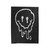 Melted Smiley Face Velveteen Blanket