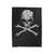 Men's Skull Tanktop White Distressed Skull Velveteen Blanket