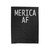 Merica Af 4Th Of July Velveteen Blanket