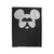 Mickey Mouse Sunglasses Disney Mouse Ears Velveteen Blanket