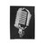 Microphone Scribble Music Band Singer Voice Velveteen Blanket