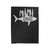 Mimi Shark Grandma Shark Velveteen Blanket