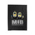 Minions In Black Velveteen Blanket