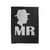 Mr Silhouette Couple Velveteen Blanket