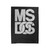 Ms Dos Retro Computer Logo Velveteen Blanket