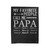 My Favorite People Call Me Papa Velveteen Blanket