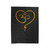 Namaste Heart Velveteen Blanket