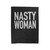 Nasty Woman Quote Velveteen Blanket