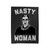 Nasty Woman Rbg Velveteen Blanket