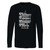 This classic fit we are the unappreciated long sleeve shirt is casually elegant and very comfortable. With fine quality print to make one stand out, it's a perfect fit for every occasion.